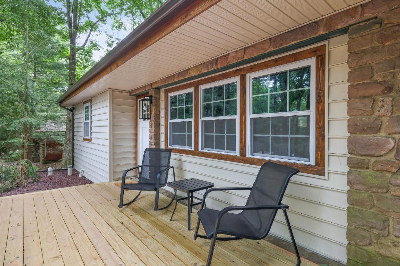Whiskey Pines Retreat! Single Level Home, Outdoor Firepit, Ac, Bbq! Sleeps 9 In Lake Harmony! Exterior foto
